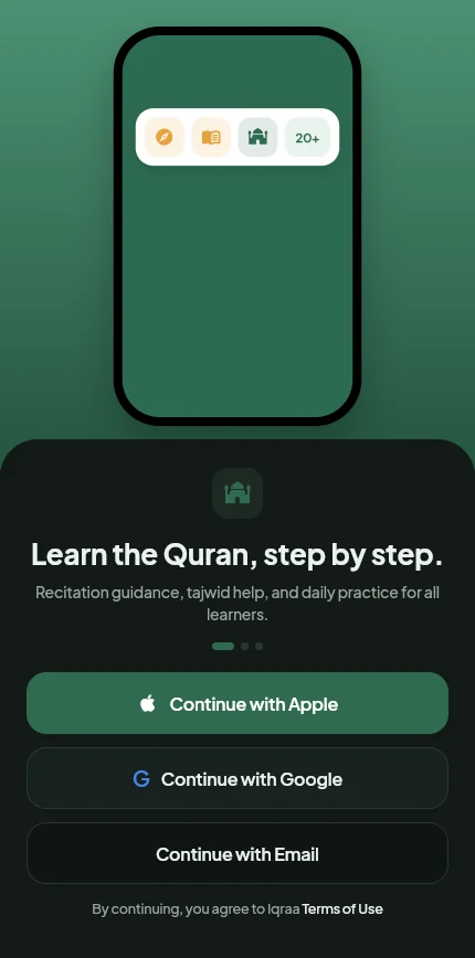 Iqraa screen 1