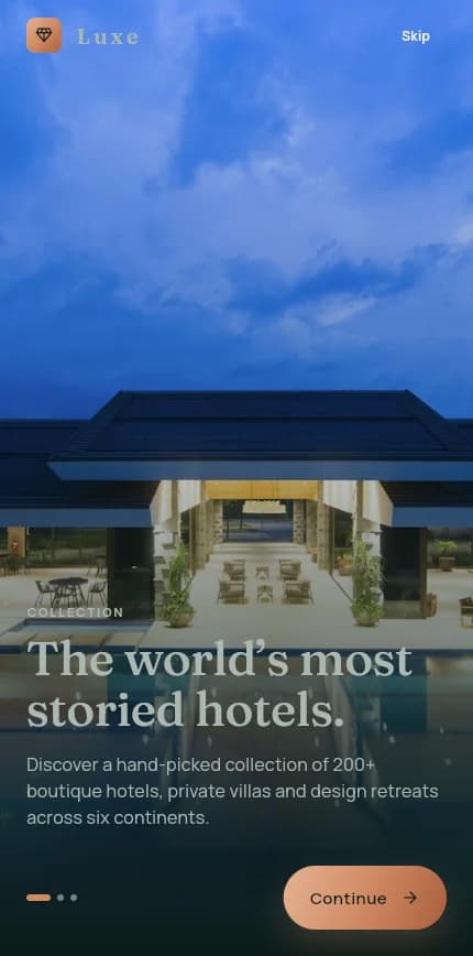 Luxe screen 1