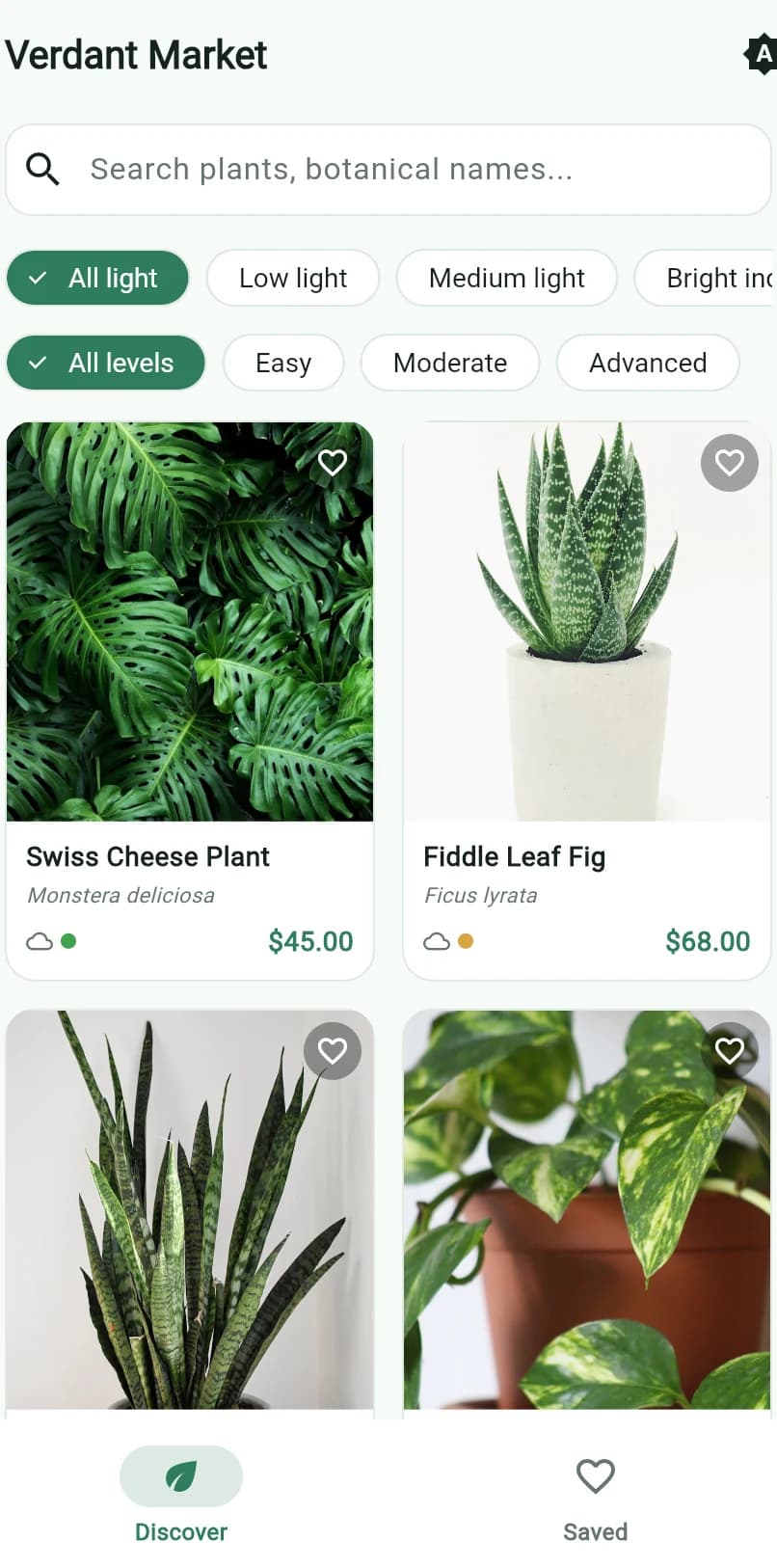 Verdant Market screen 1